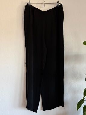 Dusan Silk Wide Leg Pants